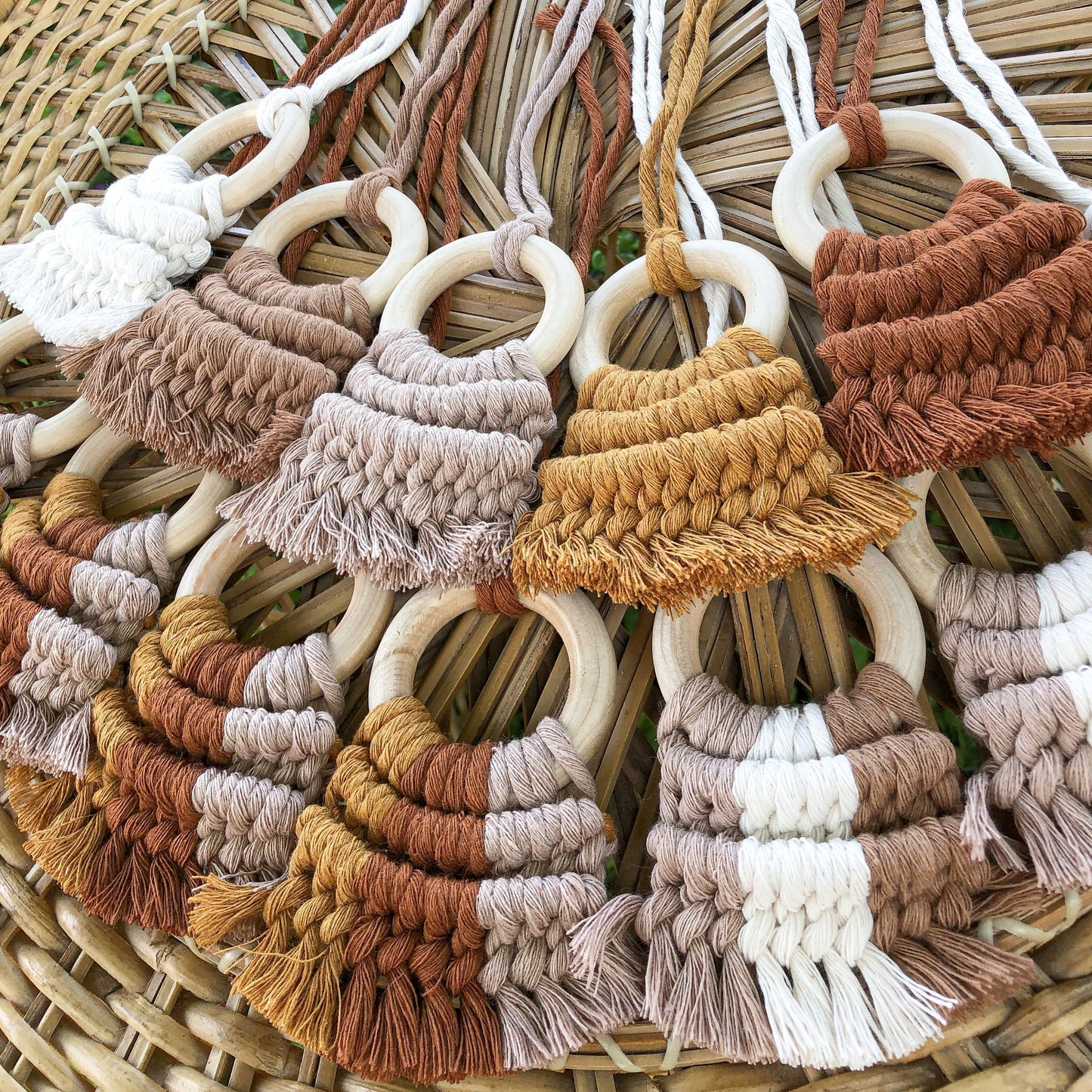 Macrame Car Charm