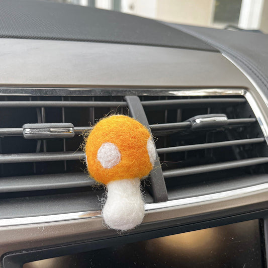 Mushroom Car Vent Clip
