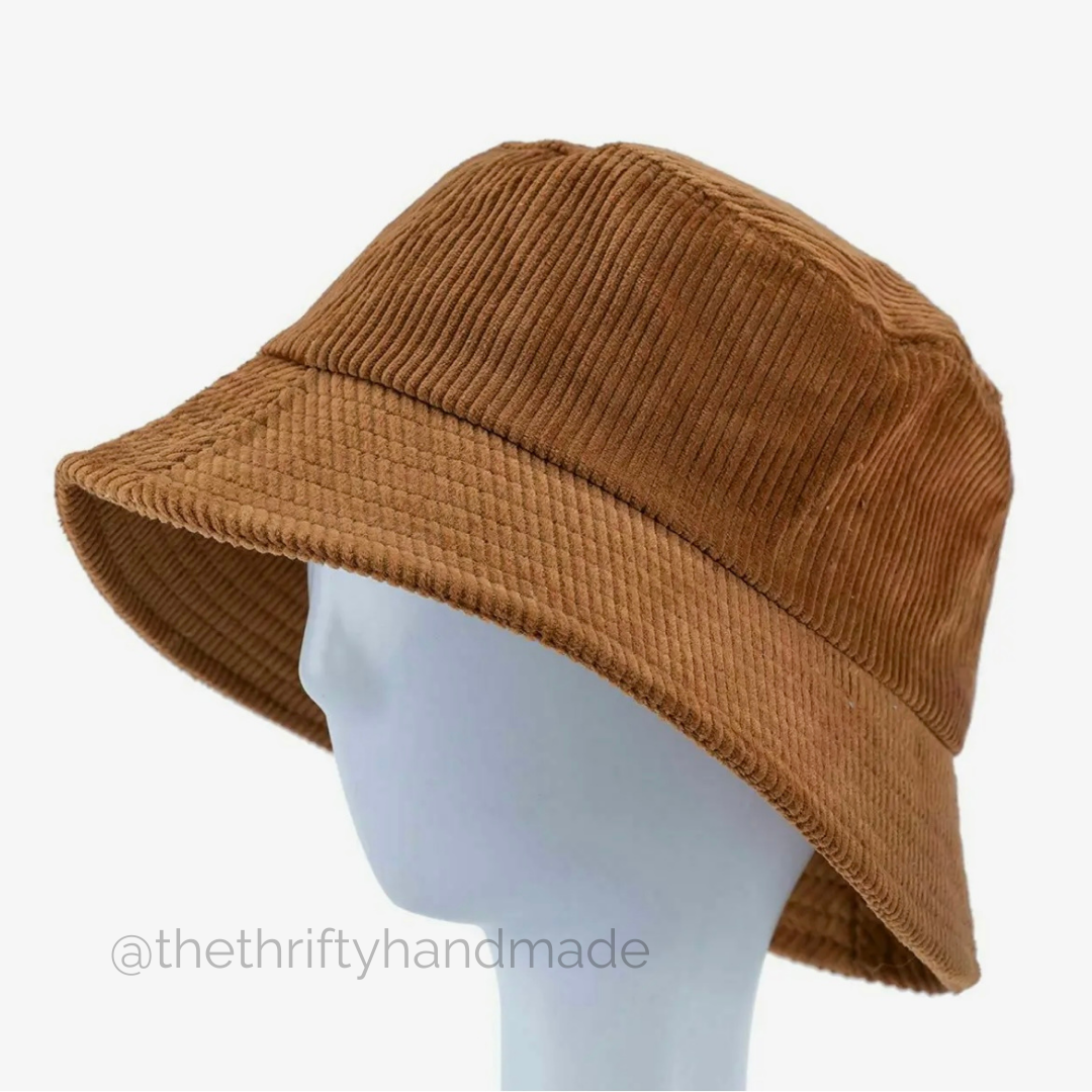 Corduroy Bucket Hat