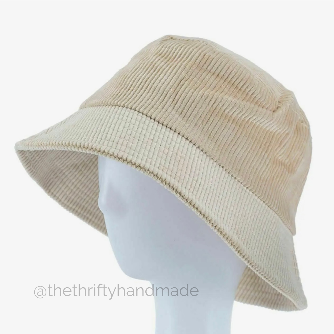 Corduroy Bucket Hat