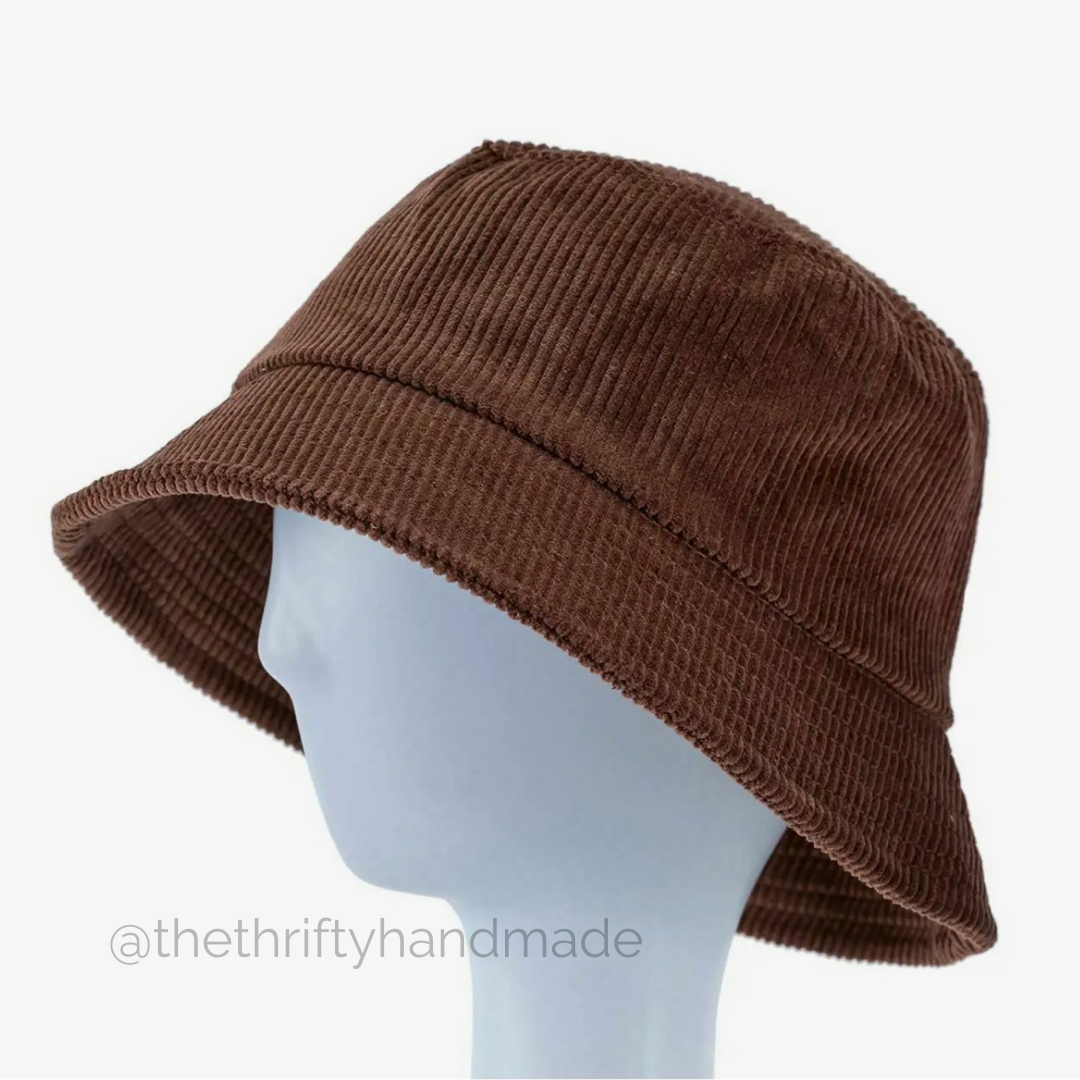 Corduroy Bucket Hat
