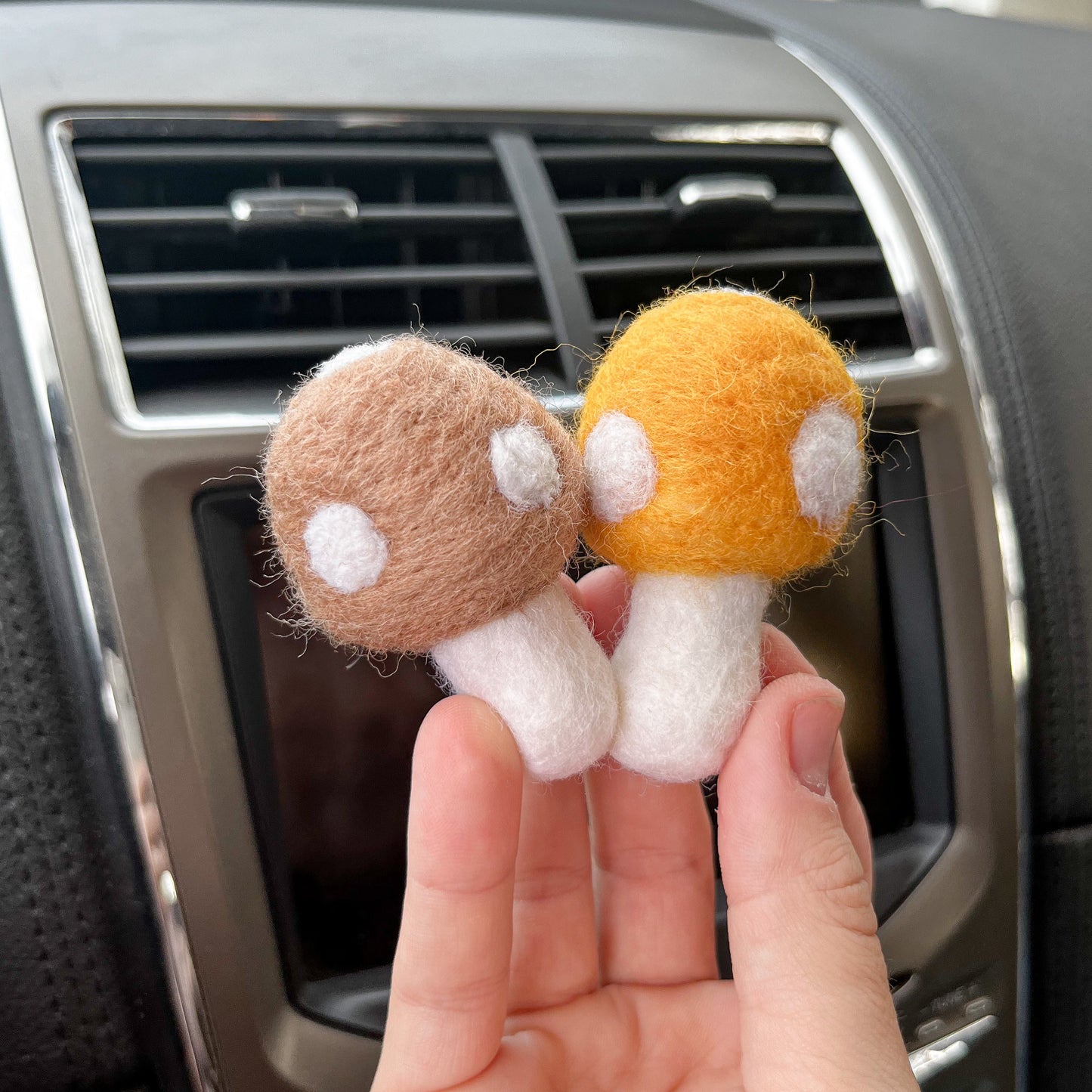 Mushroom Car Vent Clip