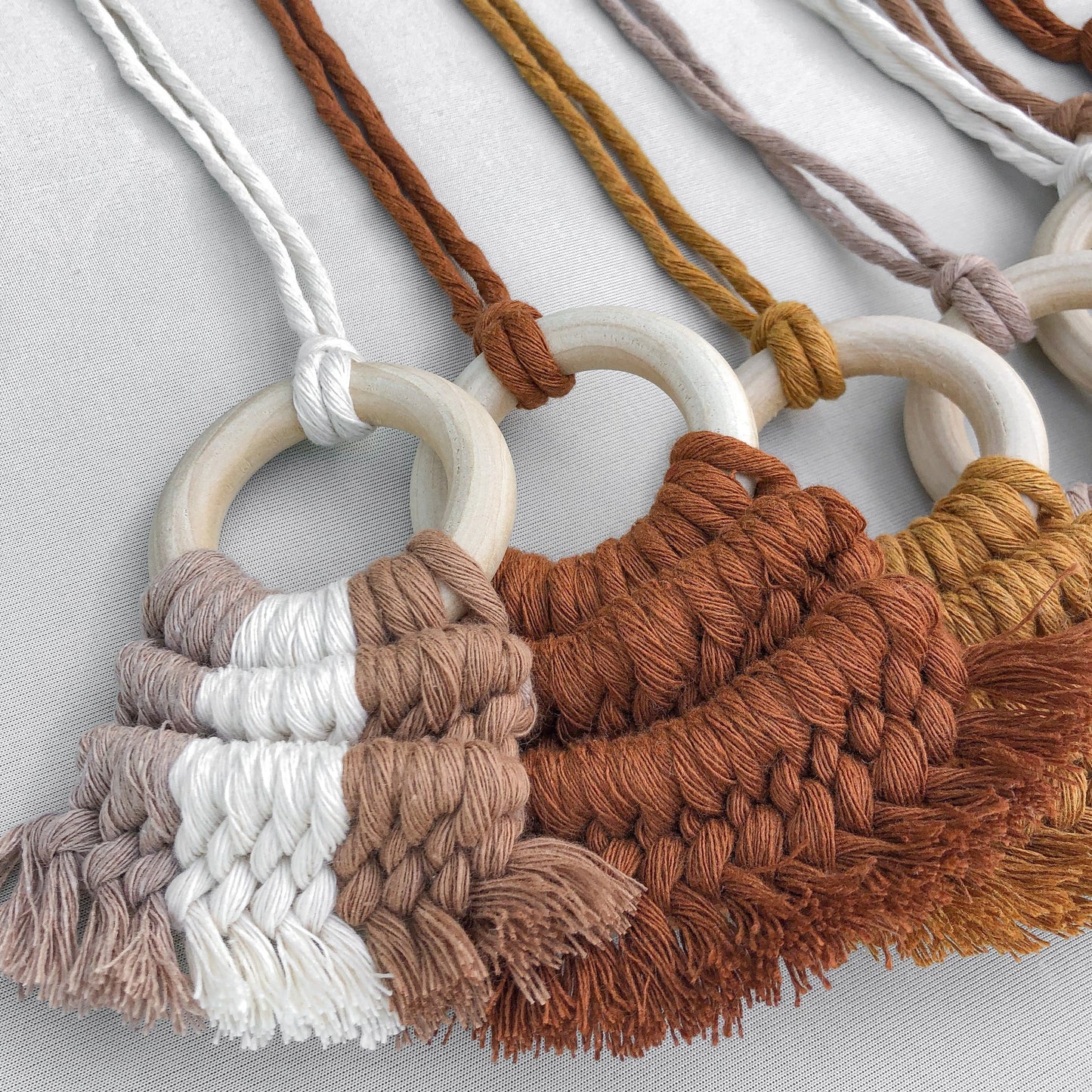 Macrame Car Charm