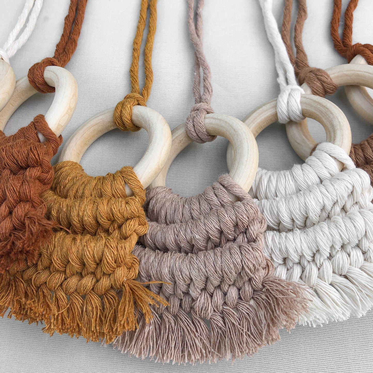 Macrame Car Charm