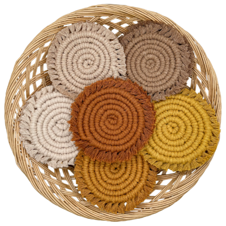 Macrame Coasters