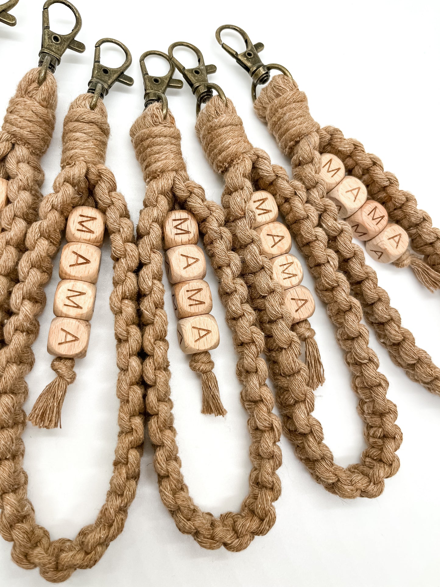 Mama Wristlet Keychain