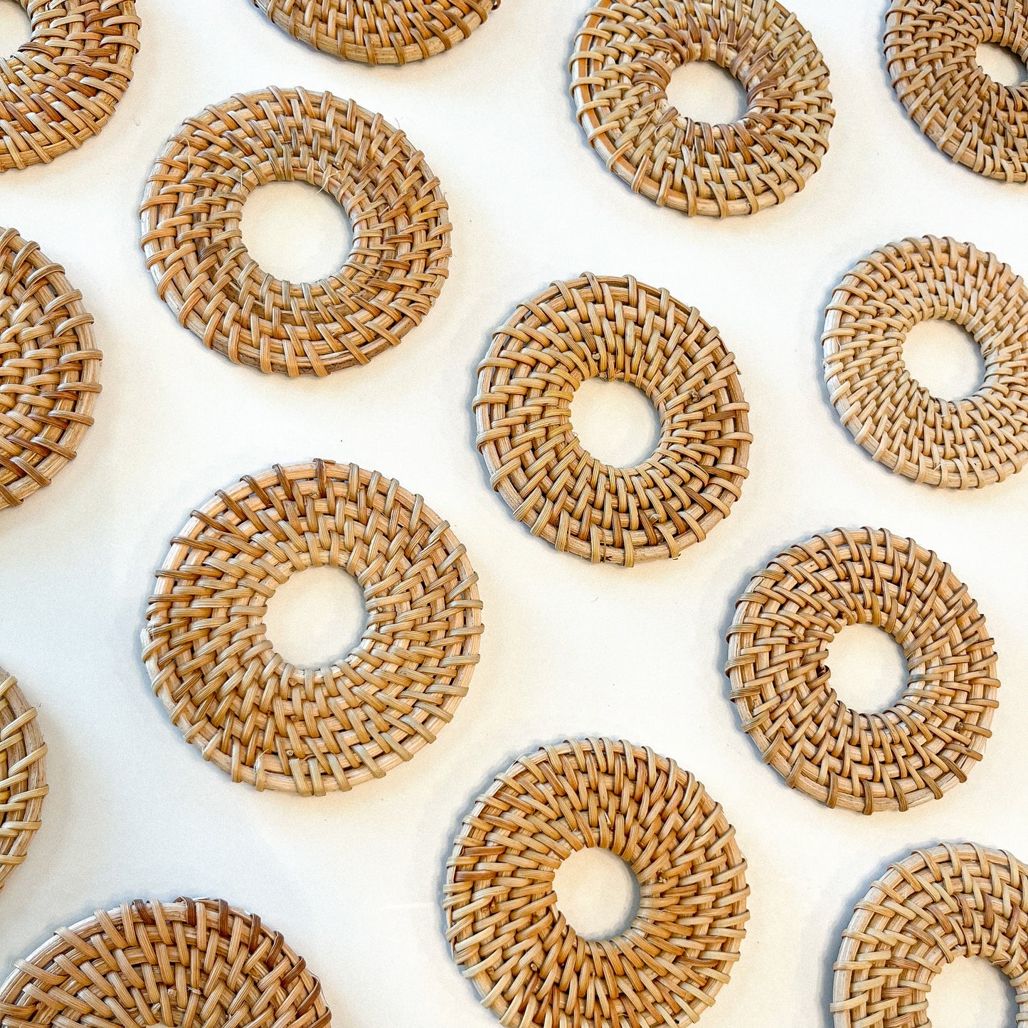 Rattan Car Coasters