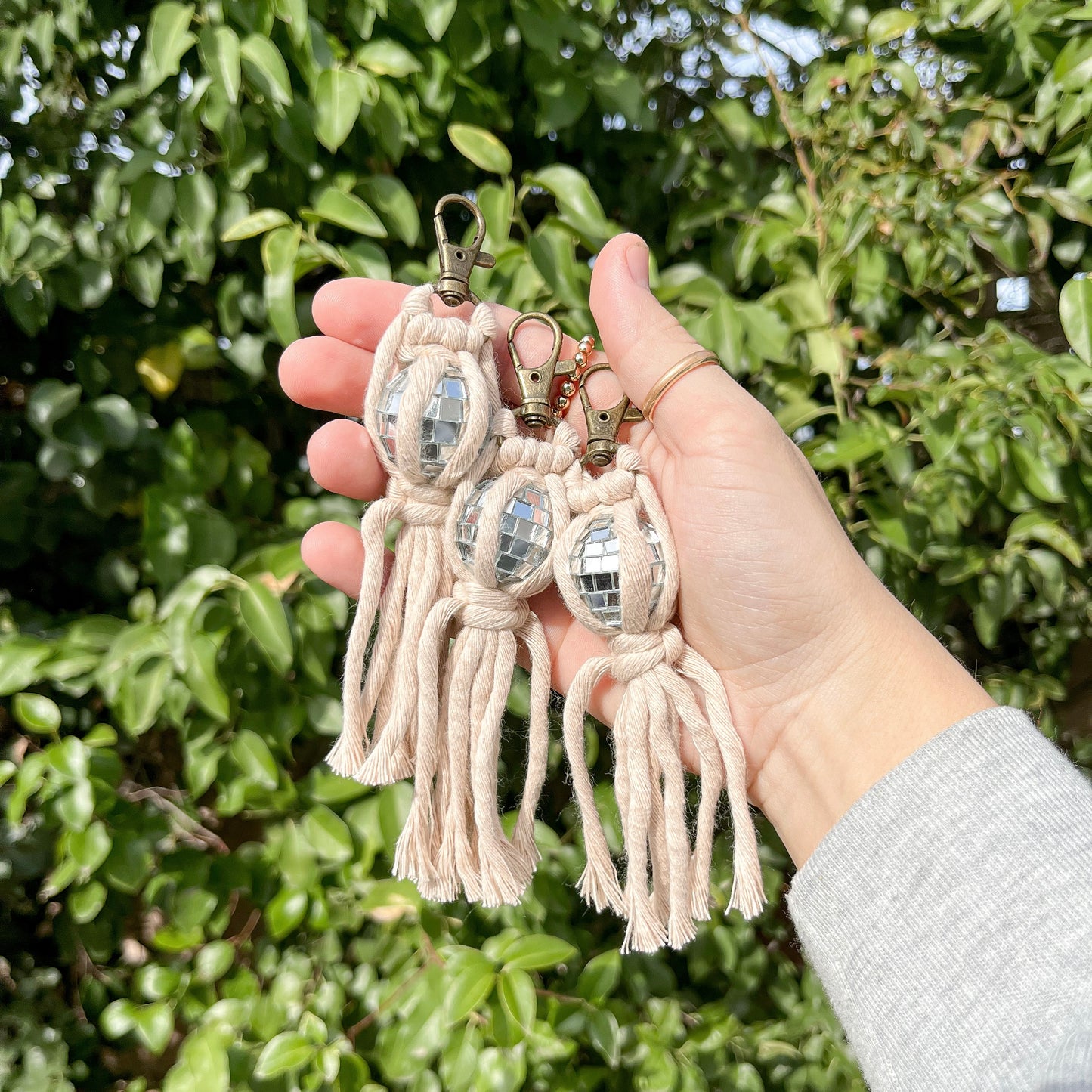Disco Ball Keychain