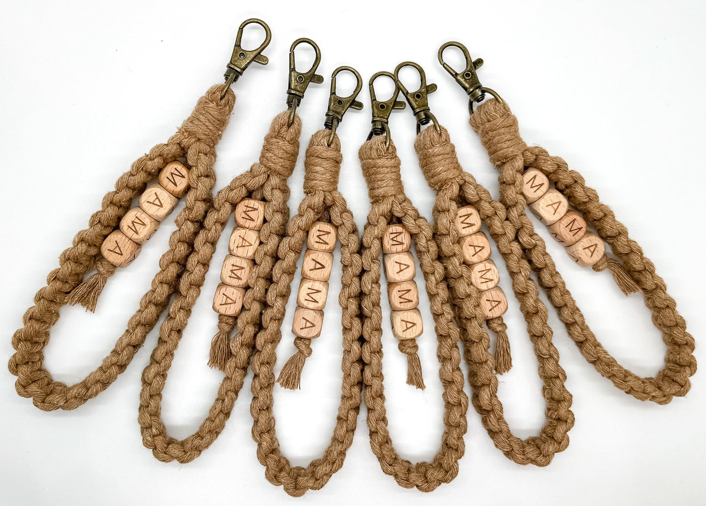 Mama Wristlet Keychain