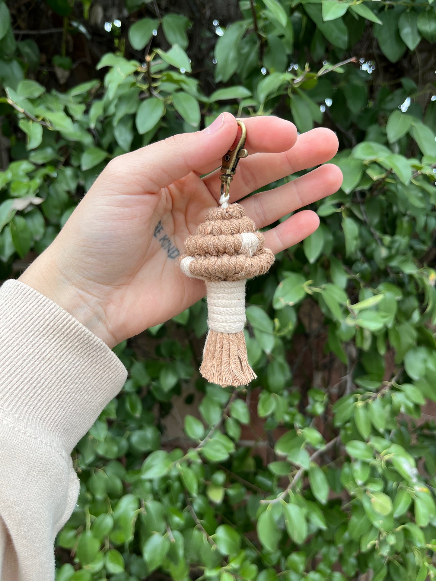Mushroom Keychain