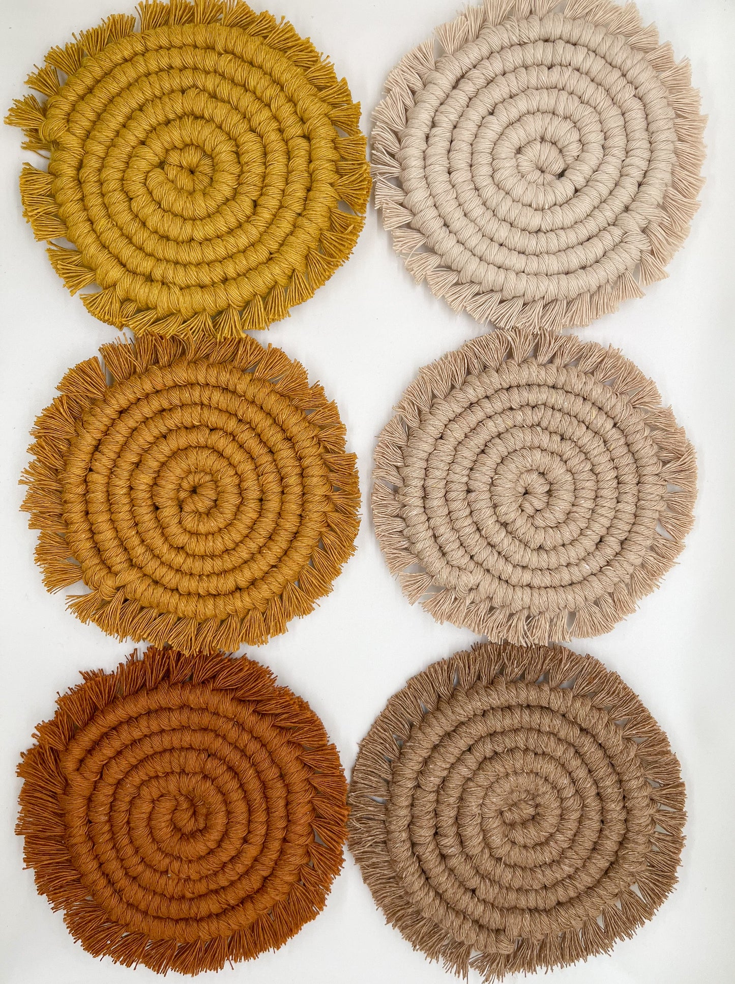 Macrame Coasters