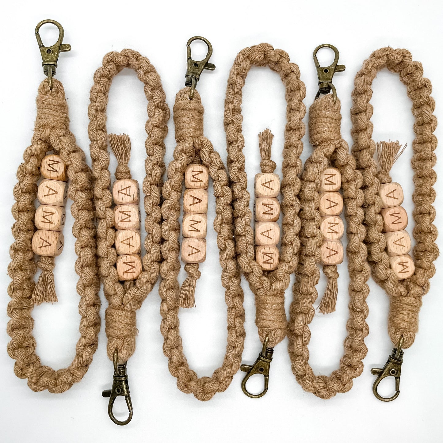 Mama Wristlet Keychain