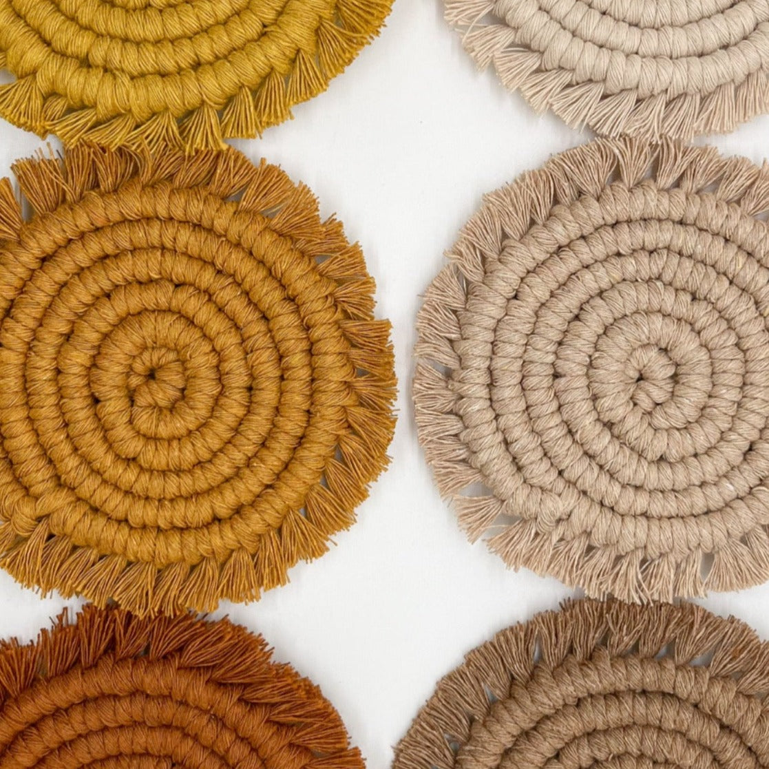 Macrame Coasters