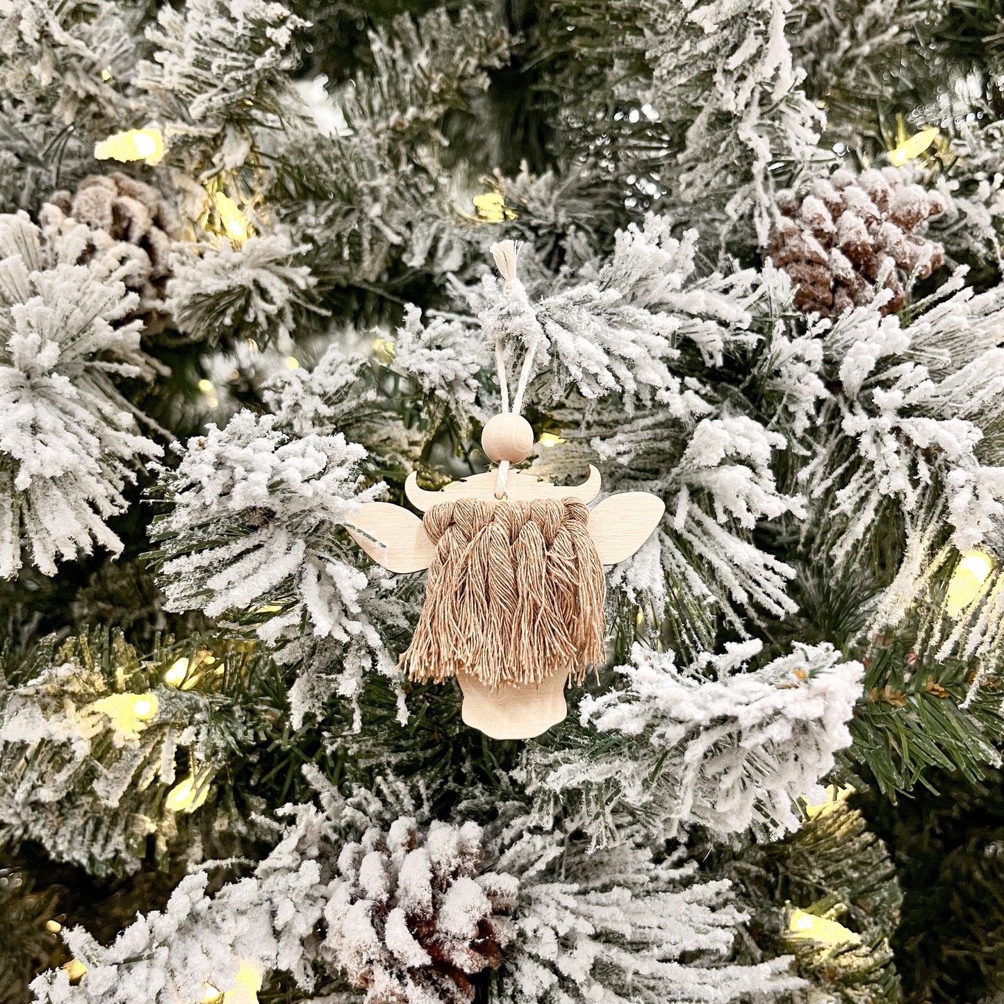 Highland Cow Ornament