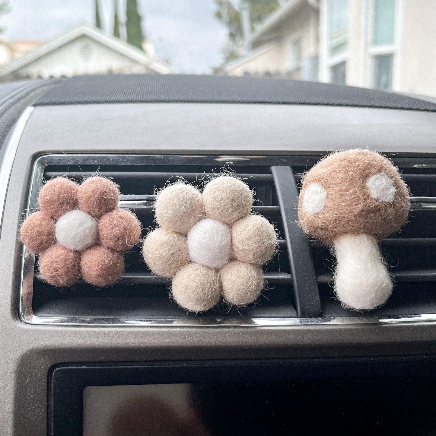 Mushroom Car Vent Clip